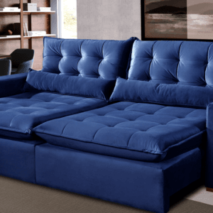 Sofás Retrátil e Reclinável 2,90M x 1.50M Holanda Espuma d45soft Pillow 18cm